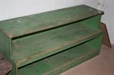 PRIMITIVE STEP BACK SHELF
