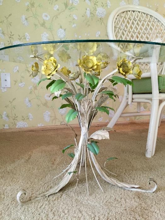 Vintage metal table