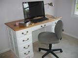 desk and chair