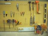 Clamps, levels, handtools, etc.