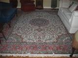 10' x 13' 3" Tabriz carpet wool on cotton