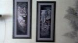 Framed Long Animal Prints