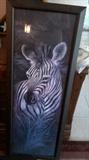 Zebra Framed Art