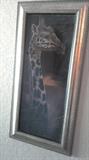Giraffe Framed Art