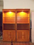 bookcases or display cabinets