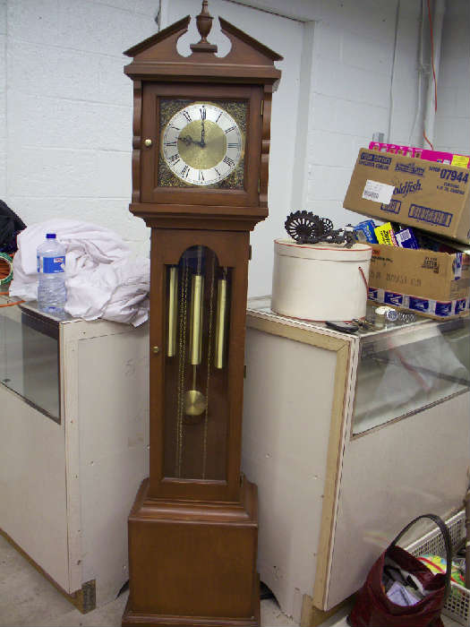 Smaller grandfather clock