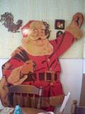 Large yard Santa