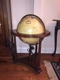 Repople Illuminated Globe on stand