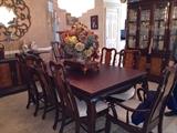 Huffman Koos Oriental style Dining Room Set