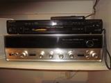 Vintage receiver, SANSUI, Sony DVD