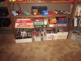 Games and VHS tapes