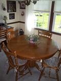 Dining Room Table & (4) Chairs