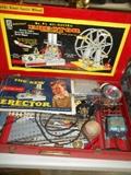 "The Worlds Greatest Toy"  Vintage Erector Set--motor works!