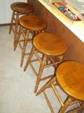 Solid Wood Counter Stools