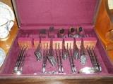 Orleans Stainless Steel Flatware w/ Case (Setting for 12)