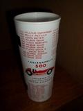 1961 Indianapolis 500 Souvenir Frosted Glass (1911-1960 winners listed)