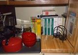 Cutting Boards, Cookbooks, Tea Kettle