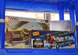 Lots of Great Vintage Models Still in Boxes (Airplanes, Fighter Planes, Ships)