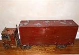Sonny Dalton Semi-Truck Collectible Junk Art Sculpture 