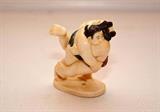 Japanese Sumo Wrestlers Netsuke