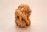 Japanese Carved Mice / Rats Netsuke