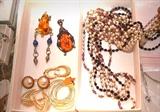 Amber Pendants, Designer Necklaces