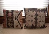 Brown & Cream Floral Maldova Pillows