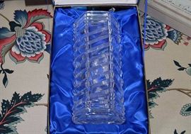 Waterford Crystal Commemorative Piece for John David Mooney's Waterford Crystal Lighting Sculpture at the University of Chicago, 1984 (with Certificate)