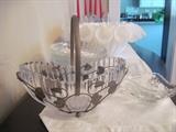 VINTAGE BOWL AND HOLDER