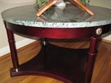 MARBLE TOP TABLE