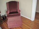 BEAUTIFUL CHAIR AND OTTOMAN