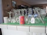 LOTS OF GLASSWARE