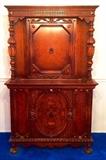 Jacobean Style 1930s Vintage Hutch / China Cabinet