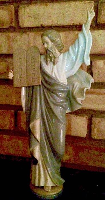 Lladro "Moses with Ten Commandments" Figurine
