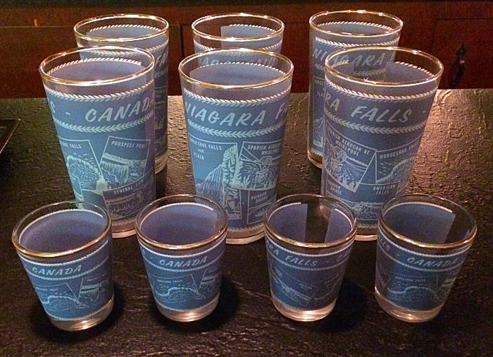 Collection of Vintage Niagara Glasses