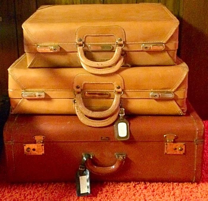 Vintage Luggage (More Than Shown; Leather, Softcase, Hardcase, Etc)