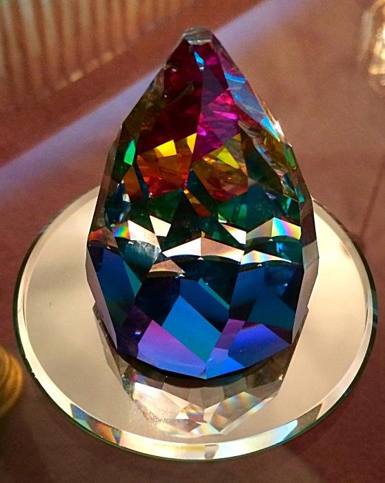 Waterford Rainbow Crystal Paperweight