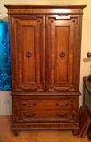 Vintage Armoire (Cubbies & Drawers)