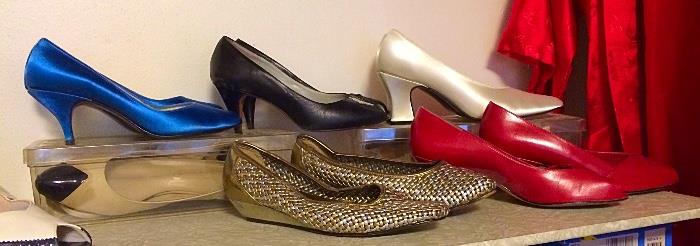 Great Vintage Womens Shoes (More than Picture, Unique Styles; Sizes 8.5)