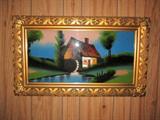 beautiful reverse painting