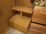 pair of mahogany mid century end tables