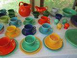 multi colors vintage fiesta