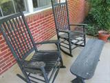 pair of porch rockers