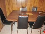 1970's table and chairs