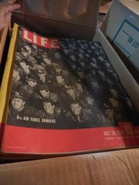 Incredible  History .LIFE MAGAZINES from 1940-1949. History, Advertising, Articles, Pictures,,A lot to go through!!