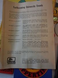 University Concert List