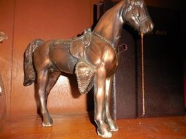 Cast Metal horse