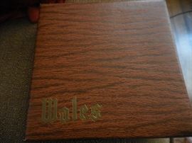 Wales Original Box with Leather Wallet inside