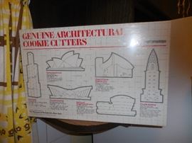 Unique..for the WHAT DO I GE THE ARCHITECT? COOKIE CUTTERS...