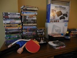 DVD's, PS2 Games, Genesis Console Game System. Wii System